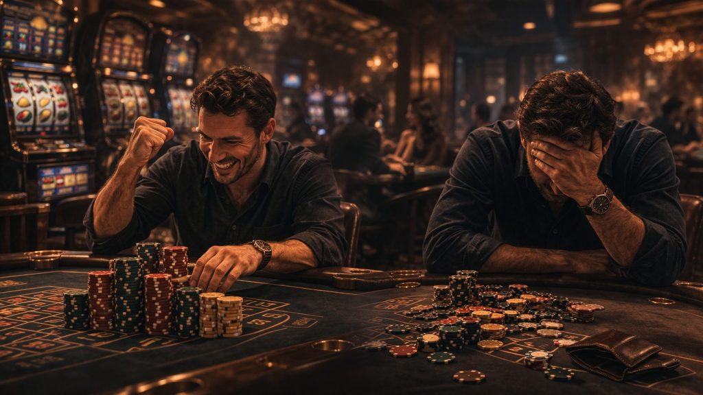 Por qué algunos jugadores ganan al inicio y luego lo pierden todo
